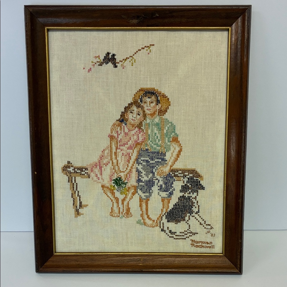 Norman Rockwell Cross-stitch